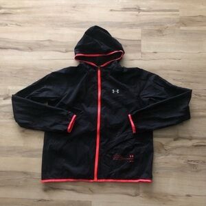 Under Armour Black Jacket with Red Accents